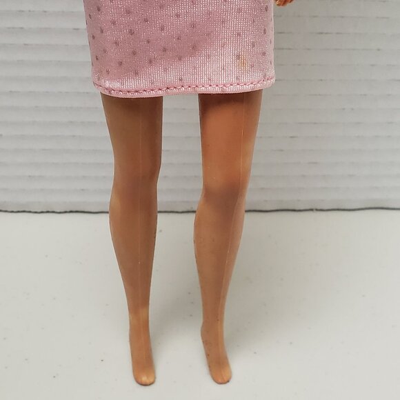 Vintage Barbie Doll in Barbie's Pink Jubilee Base Dress 1987 - Picture 6 of 11